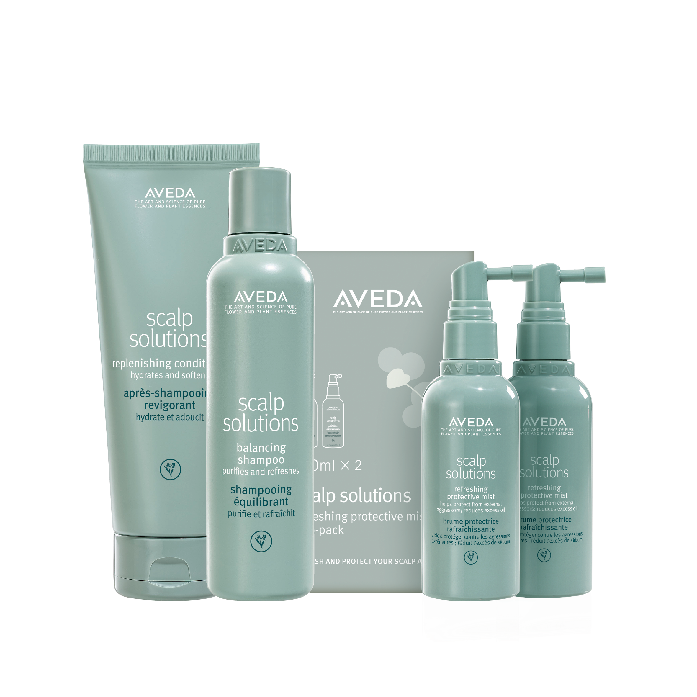 AVEDA☆髮肌調理推薦組